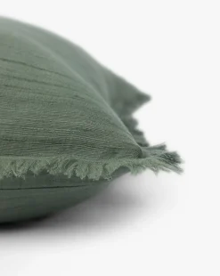 Abbey Silk Fringe Pillow Cover