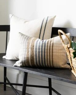 Abigail Silk Stripe Pillow Cover