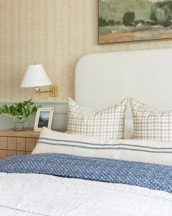 Abigail Silk Stripe Pillow Cover