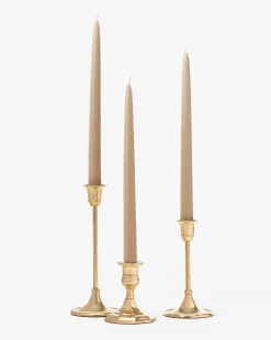 Adeline Brass Taper Holder