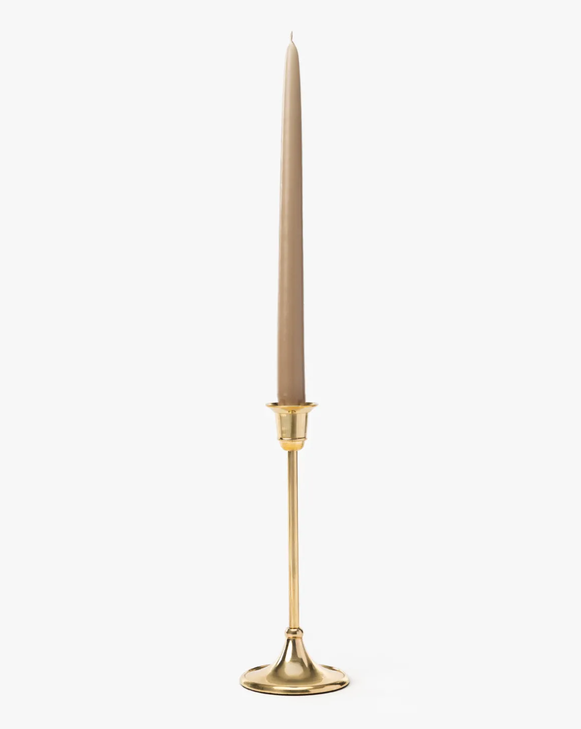 Adeline Brass Taper Holder