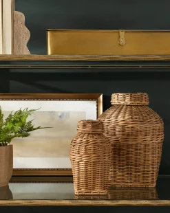 Ahnamia Wicker Jar