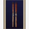 Antique Navy Skis I