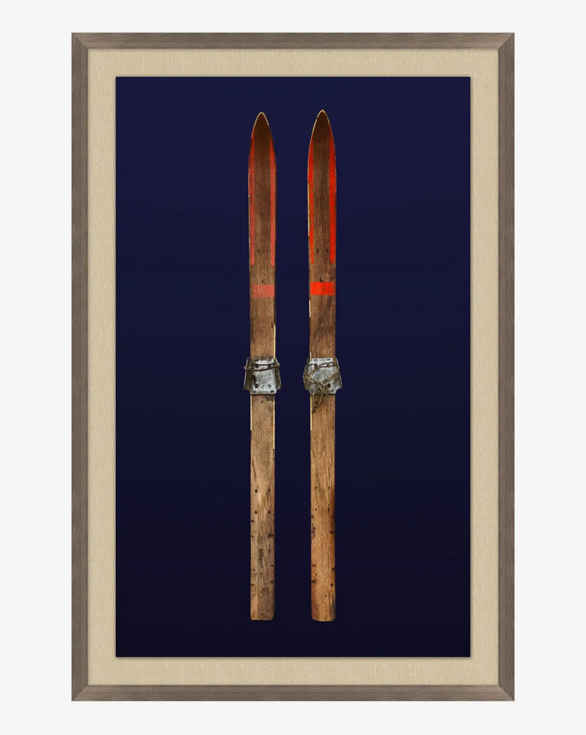 Antique Navy Skis I