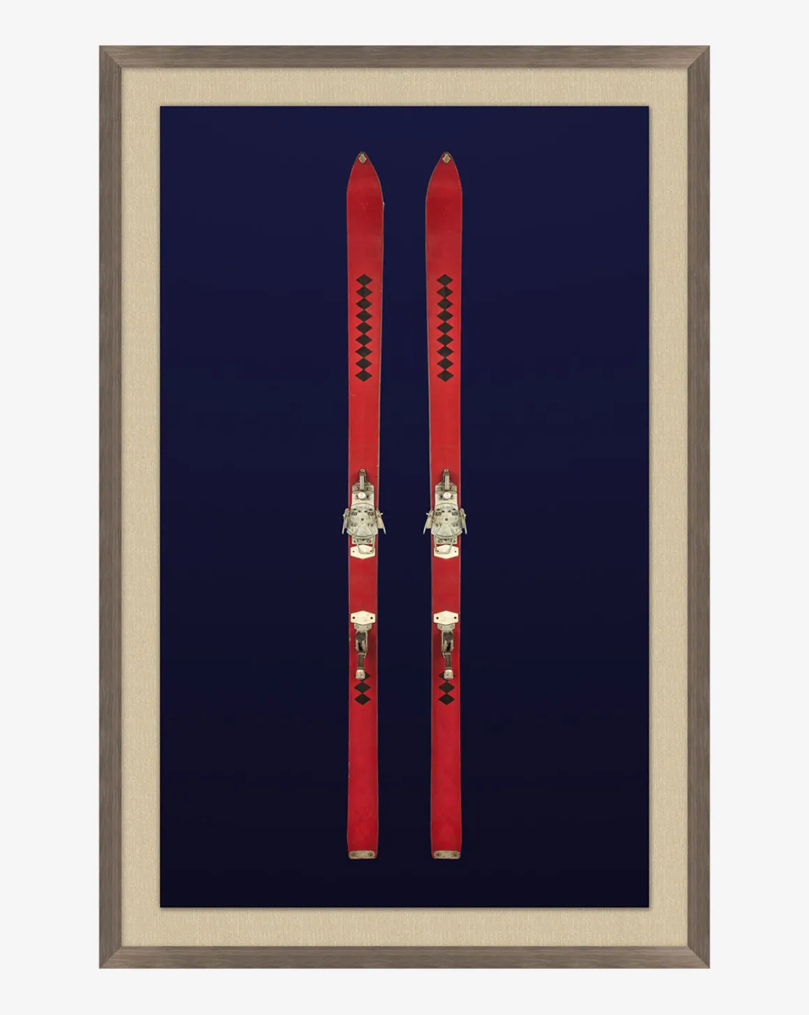 Antique Navy Skis II