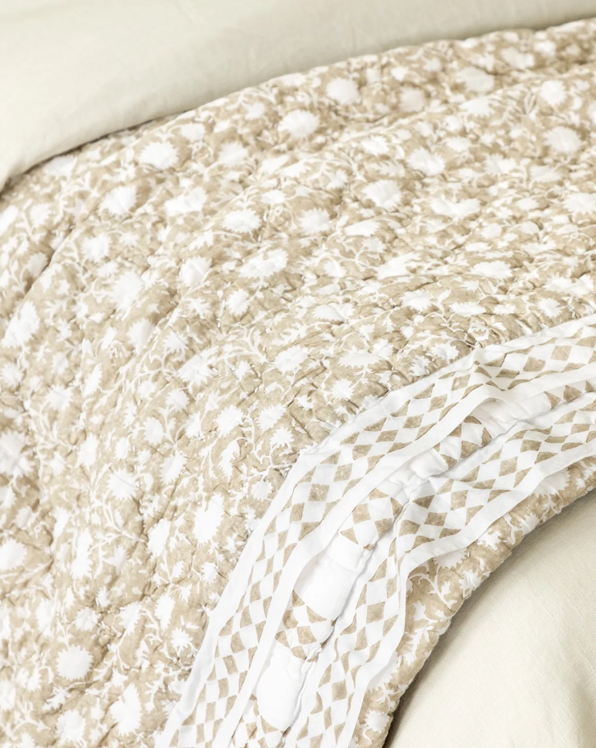 Arcadia Block Print Kids Quilt