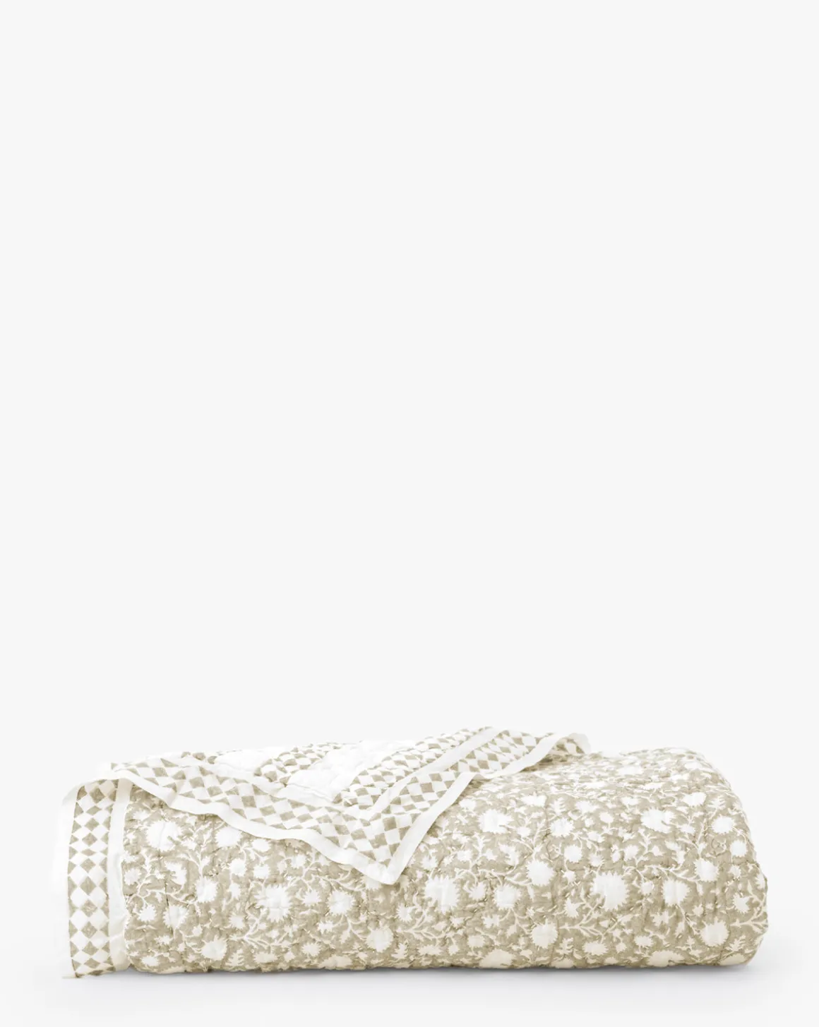 Arcadia Block Print Kids Quilt