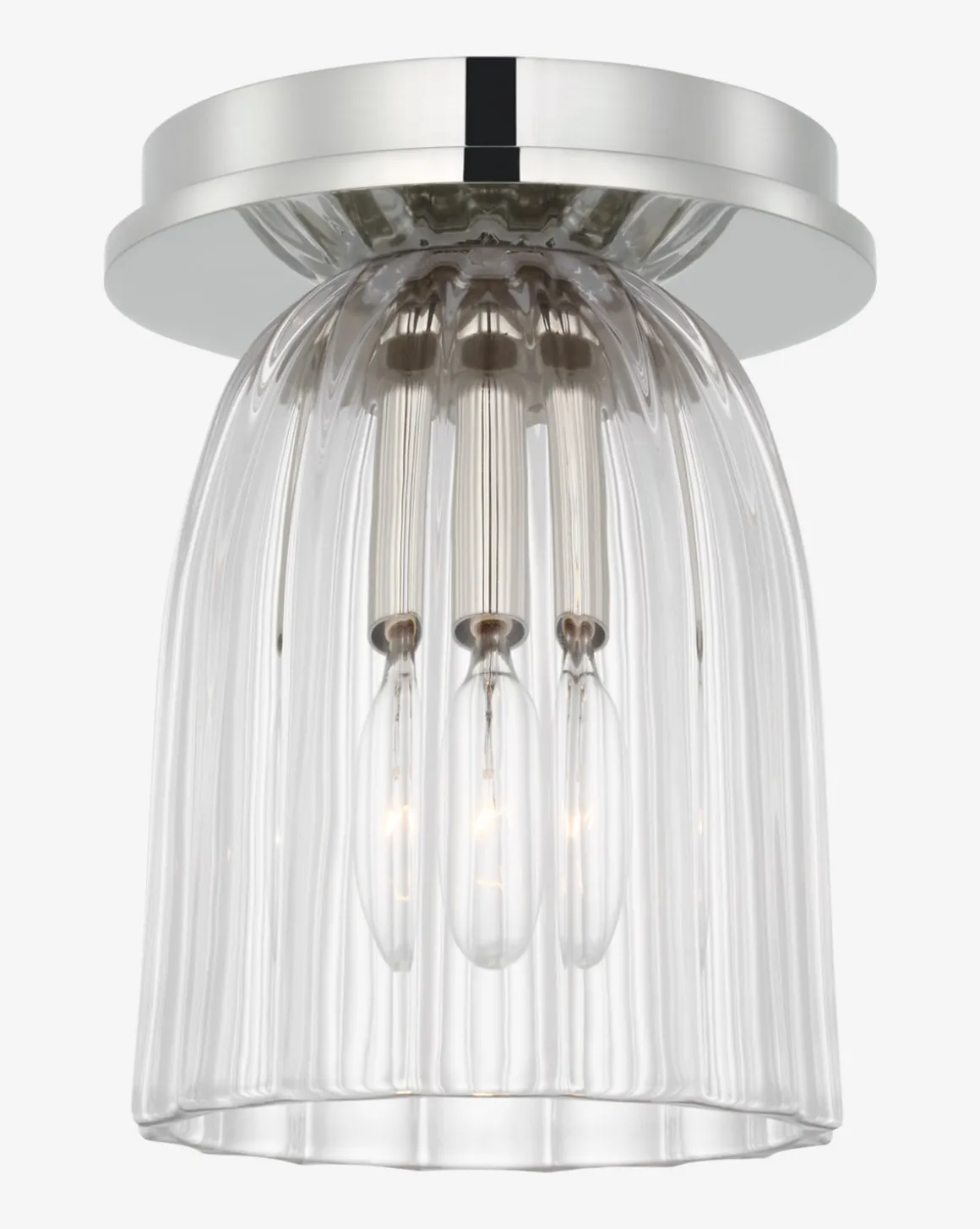 Asalea 5" Solitaire Flush Mount