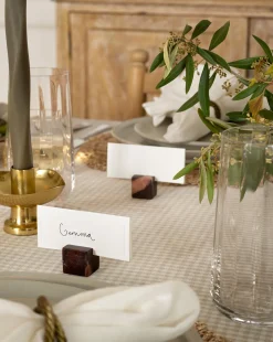 Auburn Marble Place Card Holders (Set of 4)
