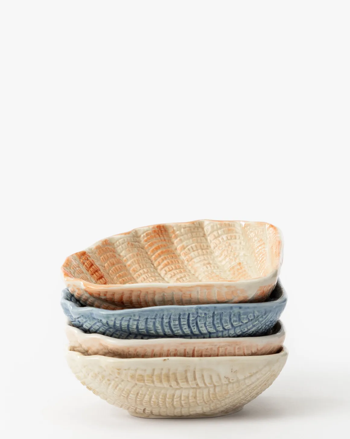 Aurelie Shell Shaped Bowls (Set of 4)