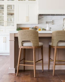 Ava Seagrass Counter Stool
