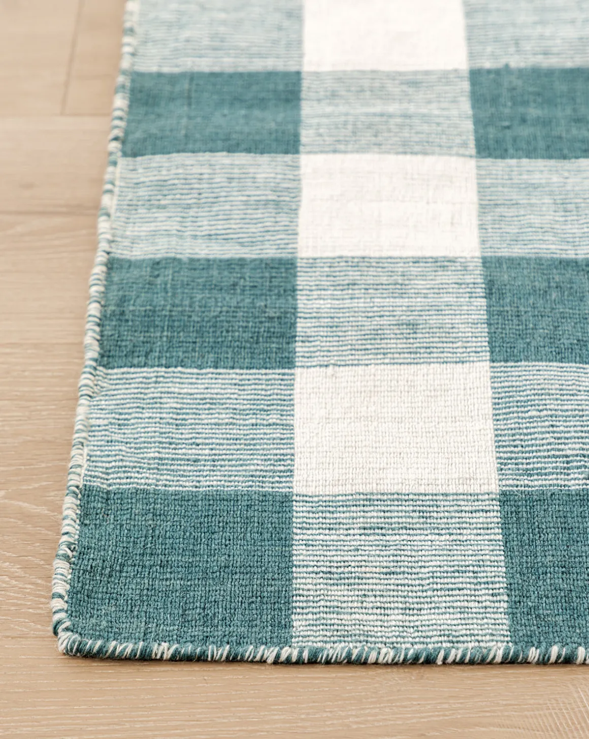 Belleville Blue Handwoven Indoor/Outdoor Rug