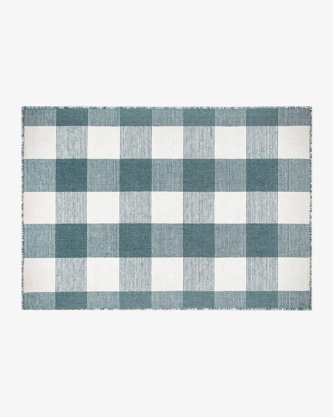 Belleville Blue Handwoven Indoor/Outdoor Rug