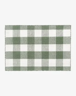 Belleville Green Handwoven Indoor/Outdoor Rug