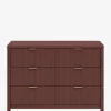 Brimsley Tambour 6-Drawer Dresser