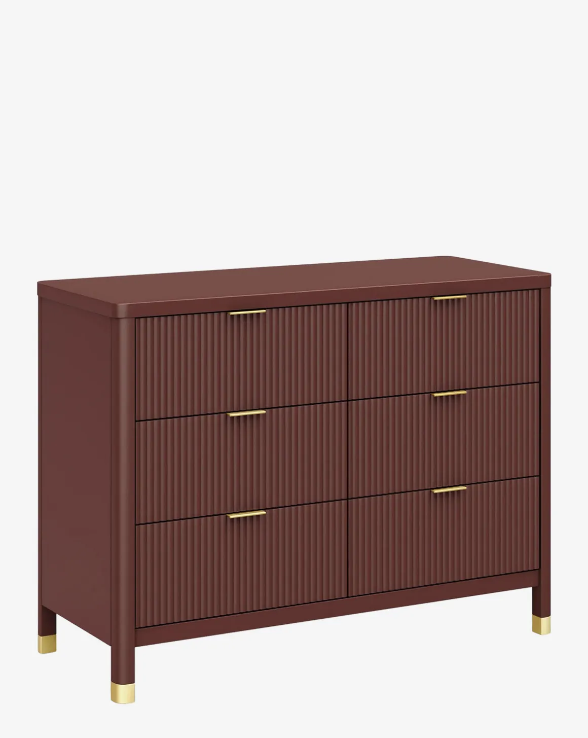 Brimsley Tambour 6-Drawer Dresser