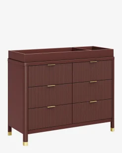Brimsley Tambour 6-Drawer Dresser