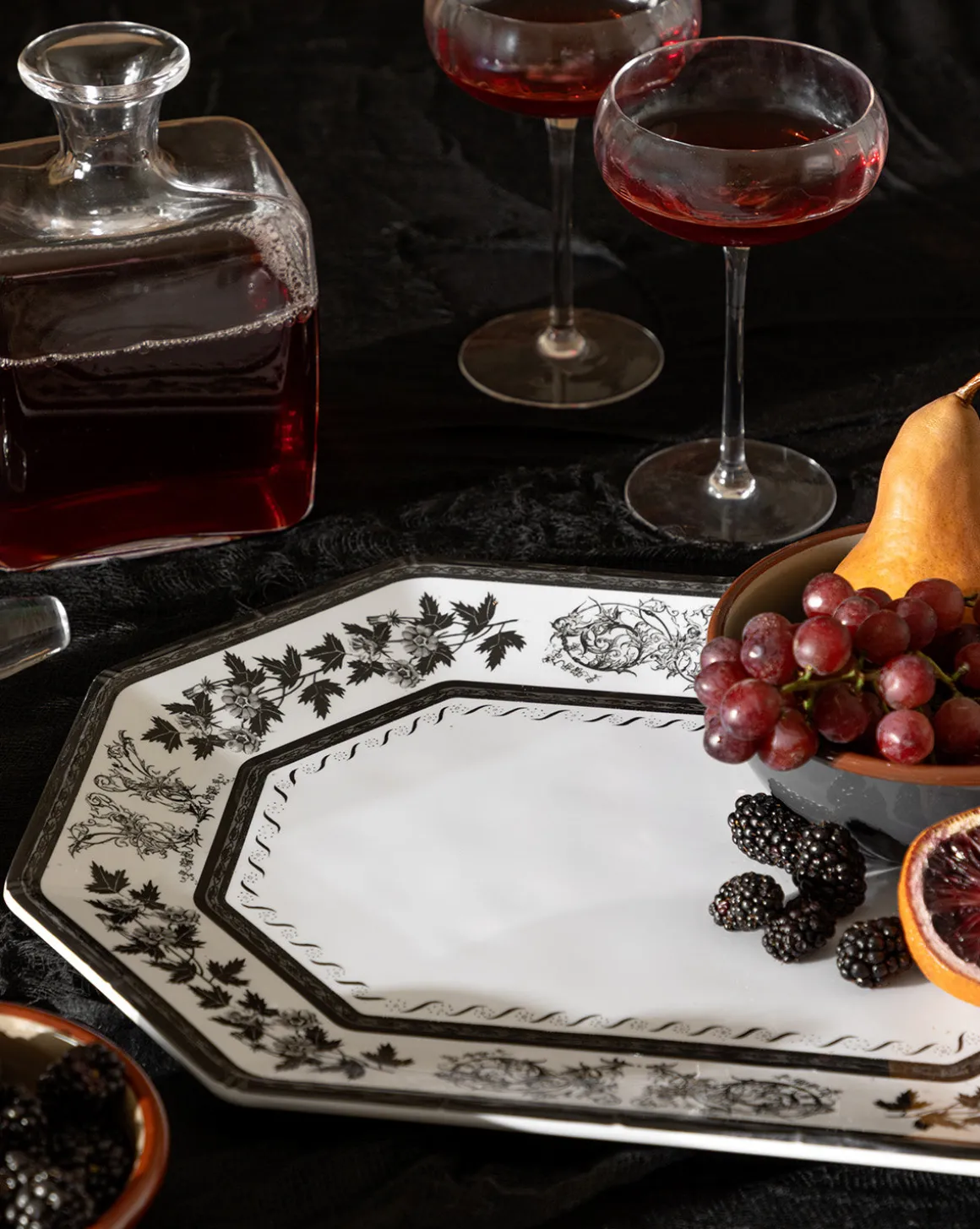 Calanthe Melamine Serving Platter