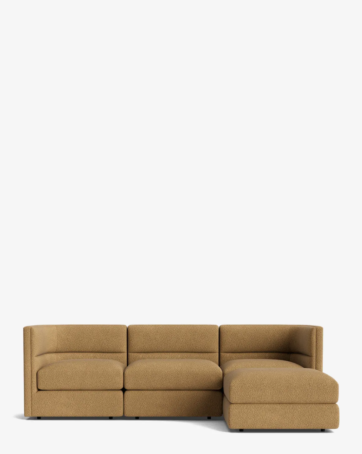 Claremont Modular Sofa with Ottoman 99"