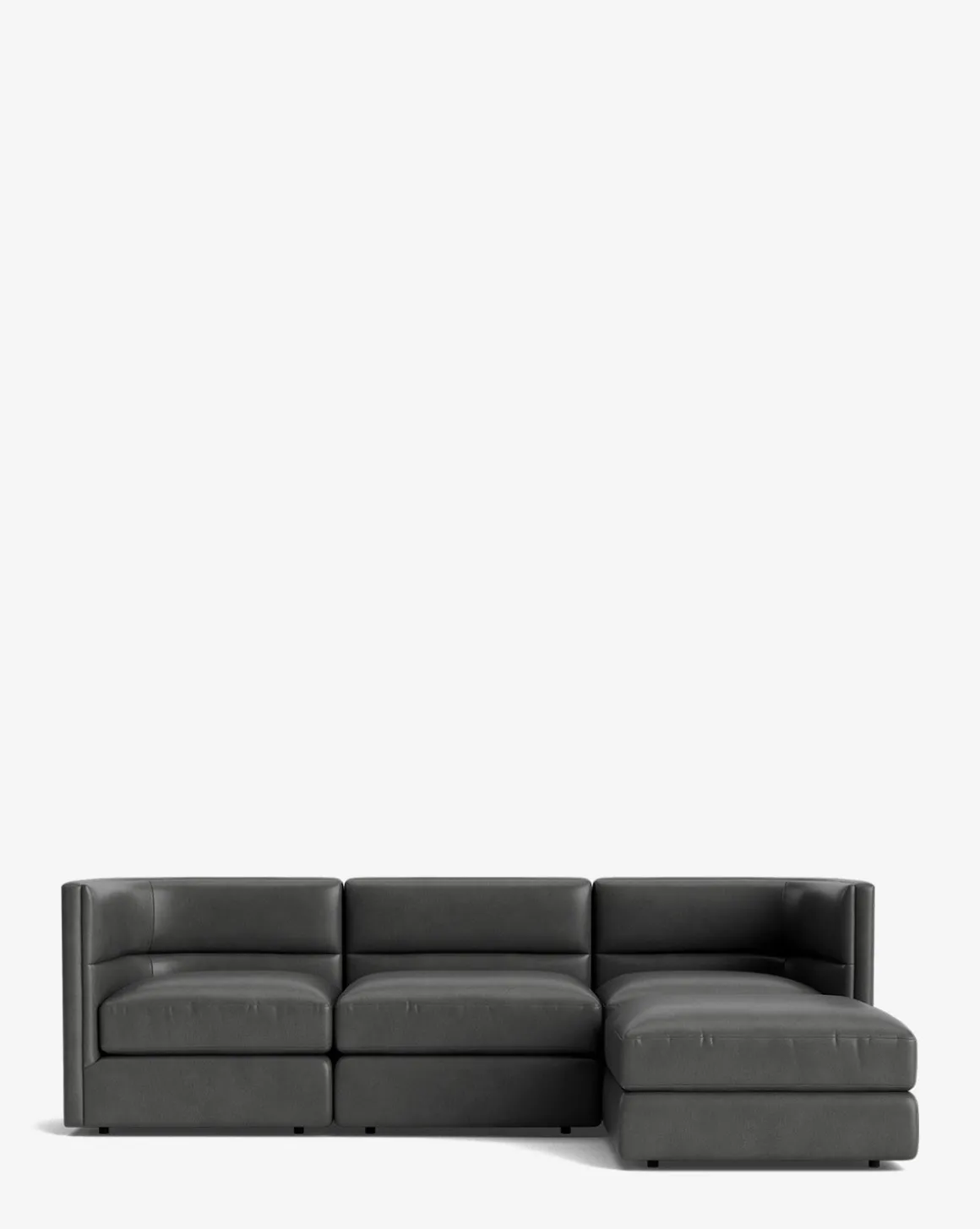 Claremont Modular Sofa with Ottoman 99"