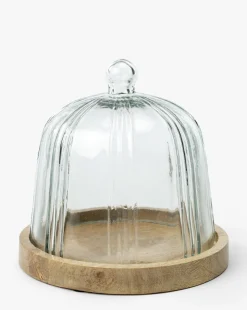 Cloche with Recycled Glass
