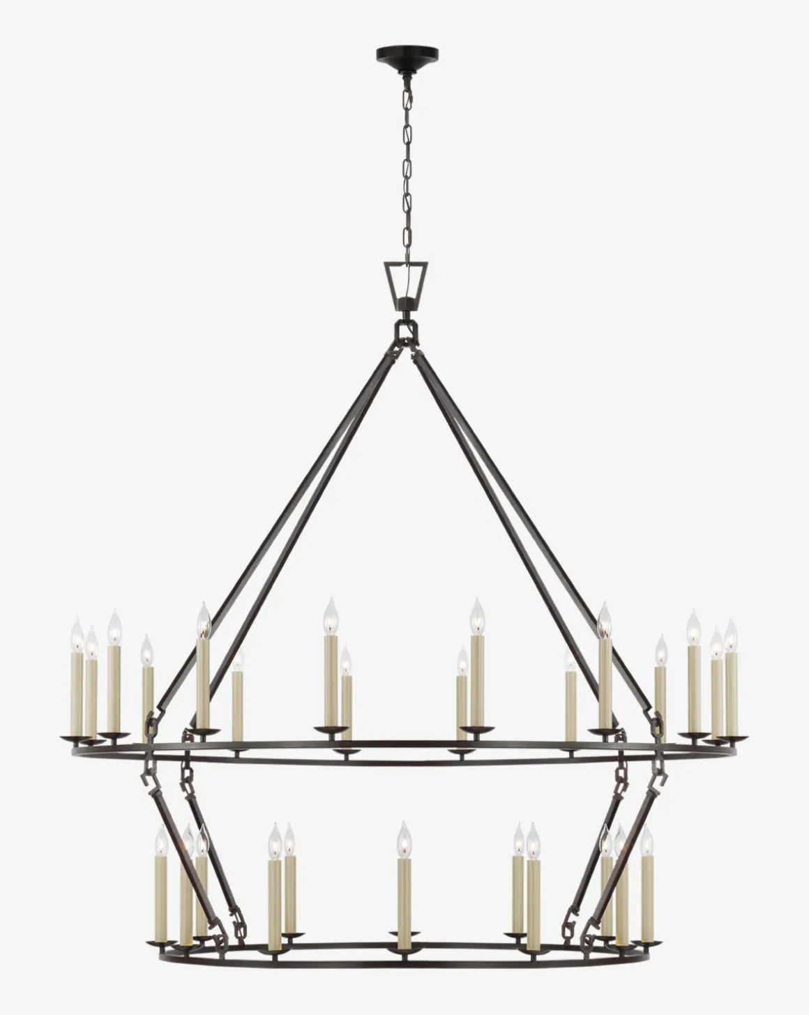 Darlana Two-Tiered Ring Chandelier