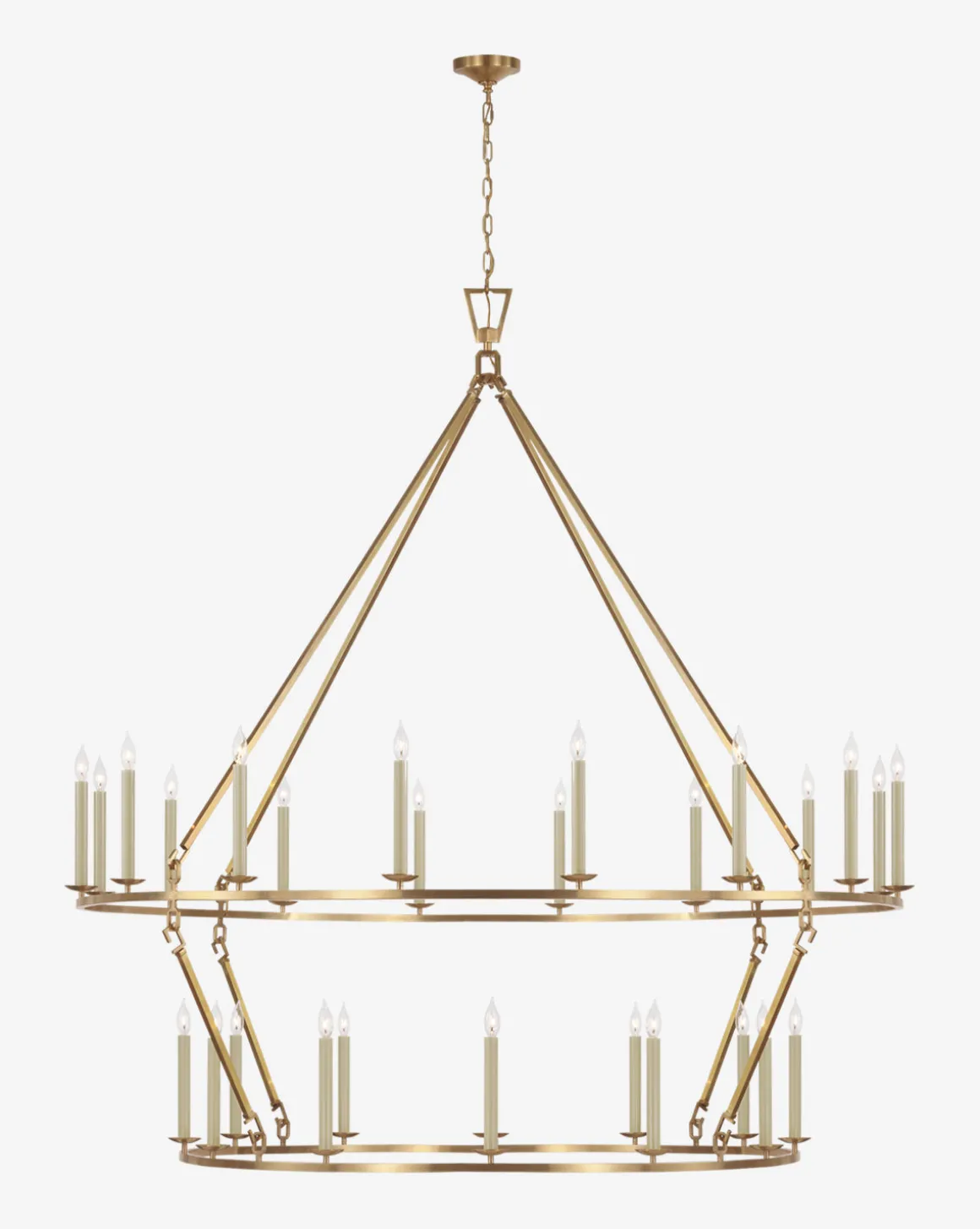 Darlana Two-Tiered Ring Chandelier