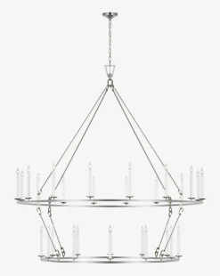 Darlana Two-Tiered Ring Chandelier