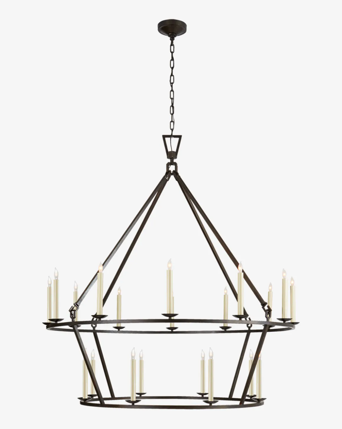 Darlana Two-Tiered Ring Chandelier