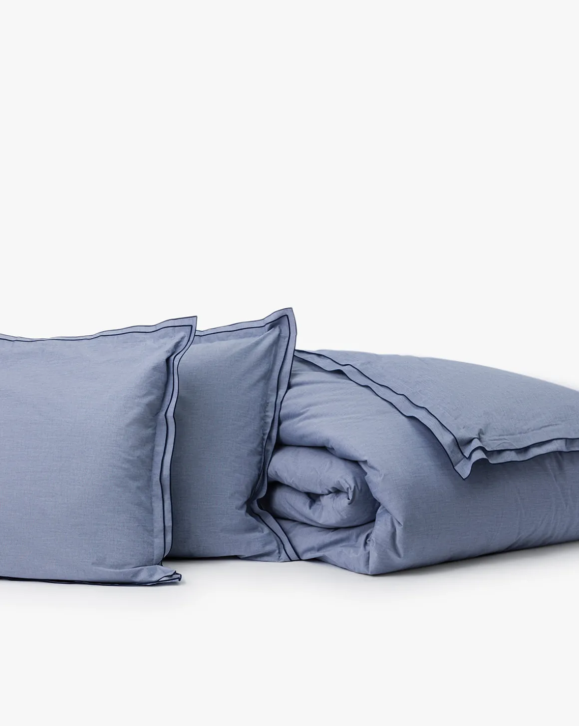 Devlin Chambray Duvet Cover & Sham Set