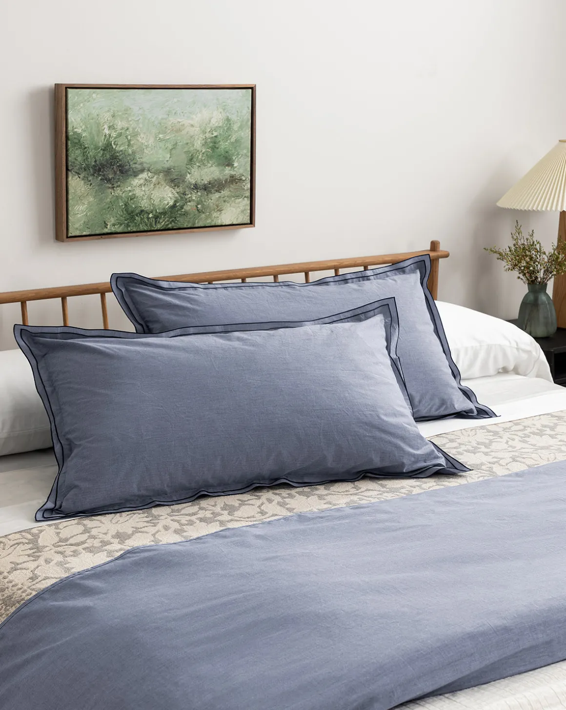 Devlin Chambray Duvet Cover & Sham Set