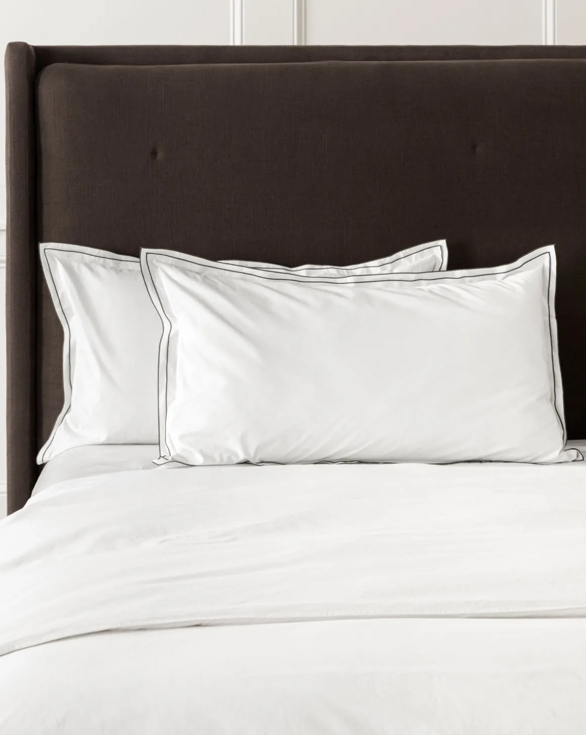 Devlin White Shams (Set of 2)