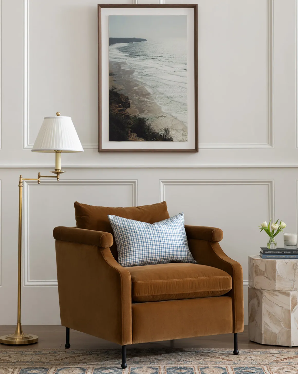 Dorchester Swing Arm Floor Lamp