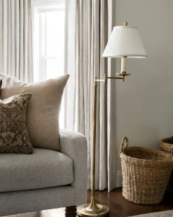 Dorchester Swing Arm Floor Lamp