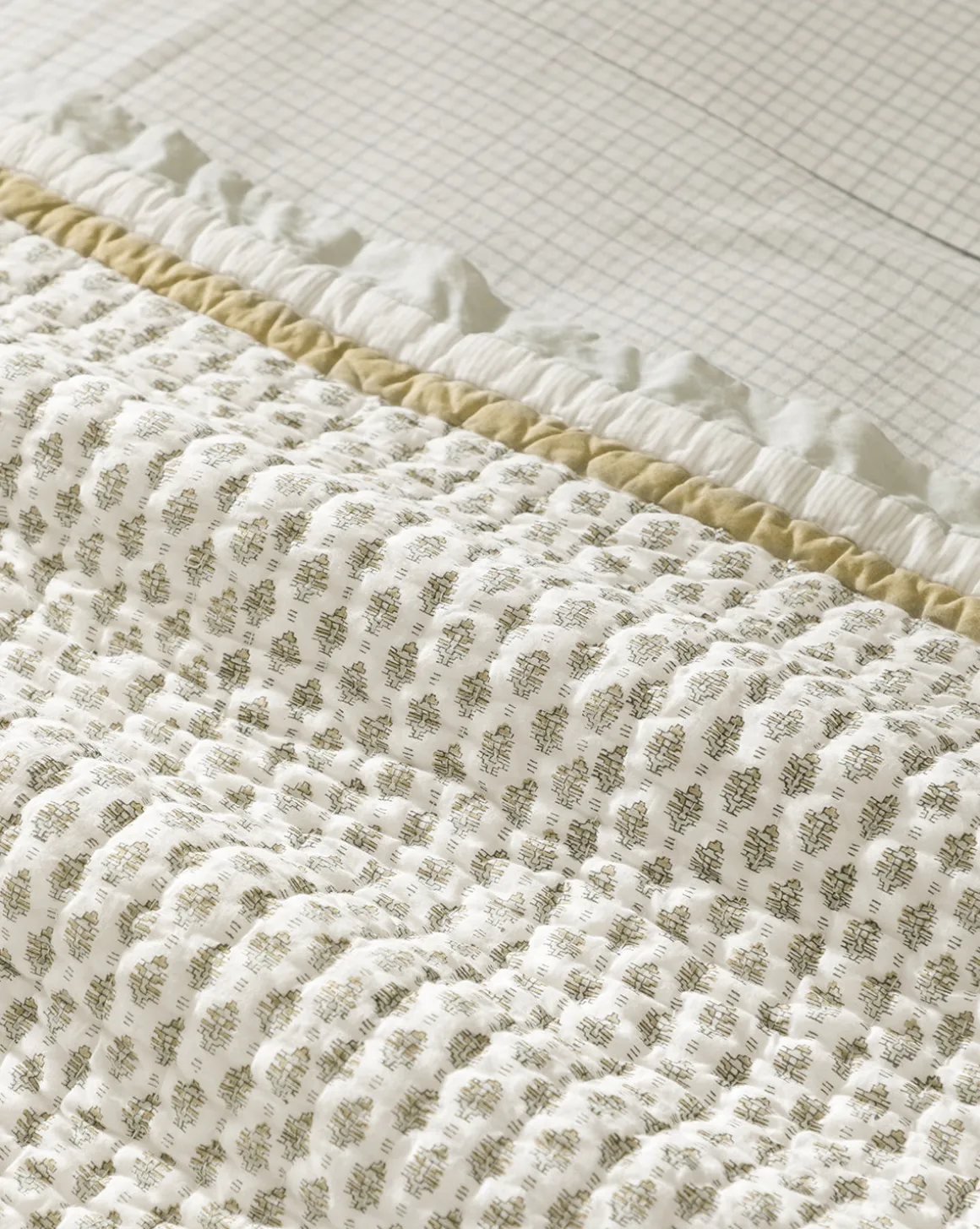 Dulcie Block Print Kids Quilt