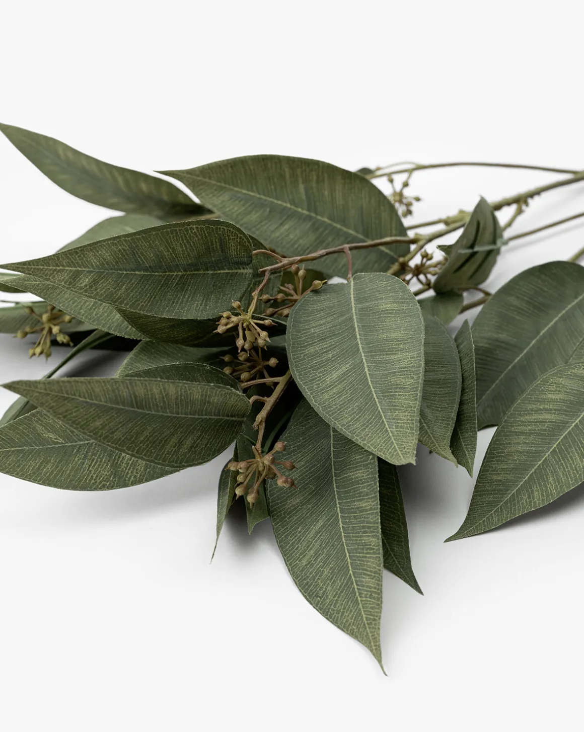 Faux Eucalyptus Seed Stem