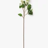 Faux White Lilac Stem