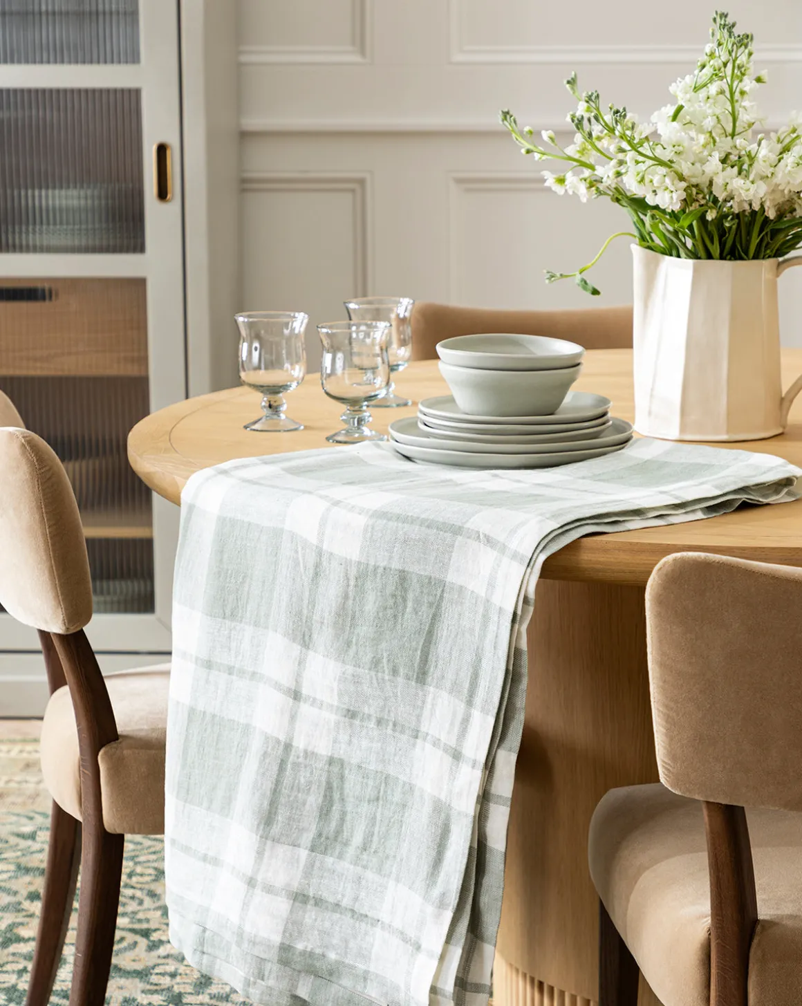 Felix Plaid Tablecloth