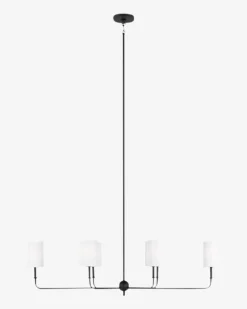 Foxdale Six Light Linear Chandelier