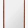 Franklin Leather Mirror