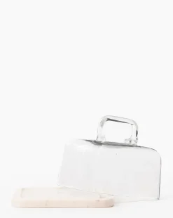 Glass & Marble Cloche