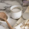 Glazed Stoneware Salt Cellar