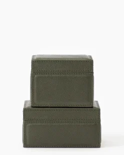 Green Leather Box