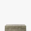 Gregory Shagreen Leather Box
