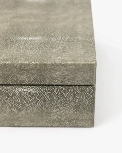 Gregory Shagreen Leather Box