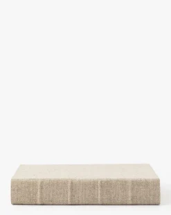 Handcrafted Linen Book