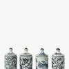 Hand-Painted Spice Jars (Set of 4)