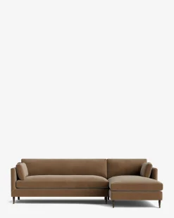 Haverford Upholstered Right Chaise Sectional 113