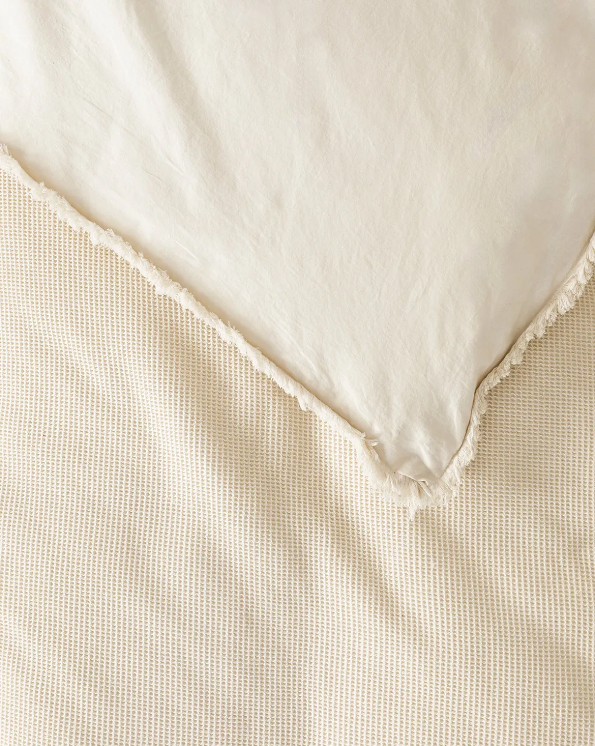 Helene Waffle Duvet Cover