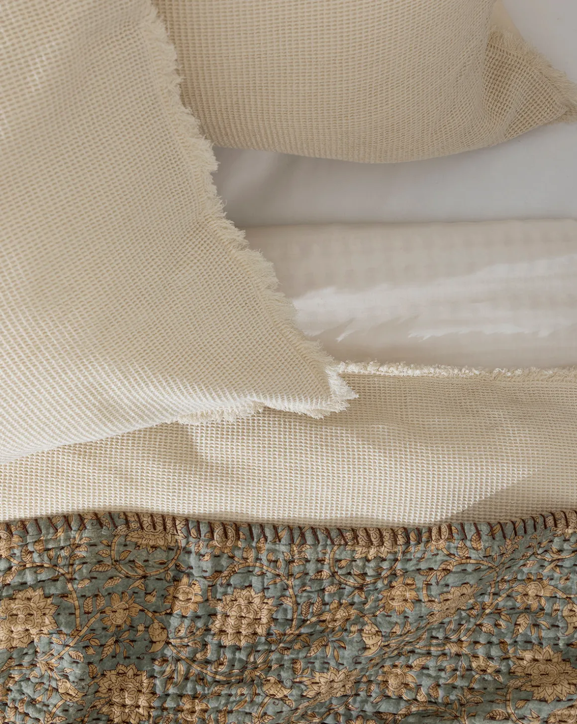 Helene Waffle Duvet Cover